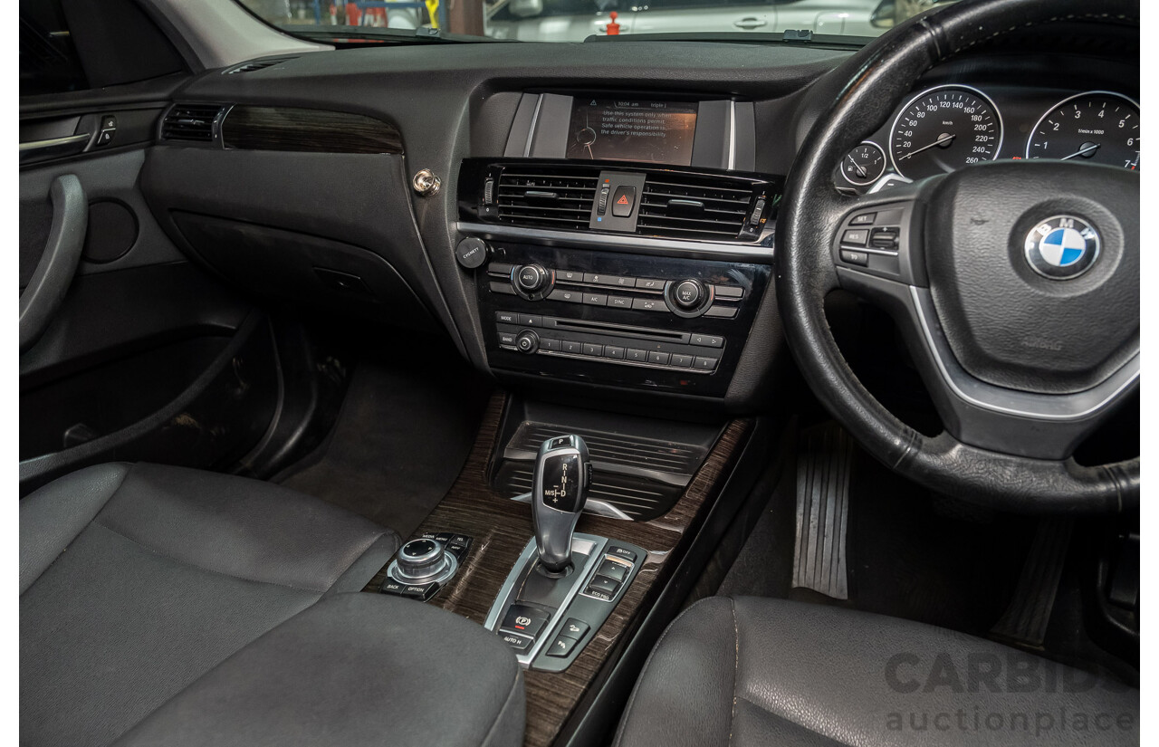 2/2015 Bmw X3 Xdrive 20i (AWD) F25 MY15 4d Wagon White Turbo 2.0L