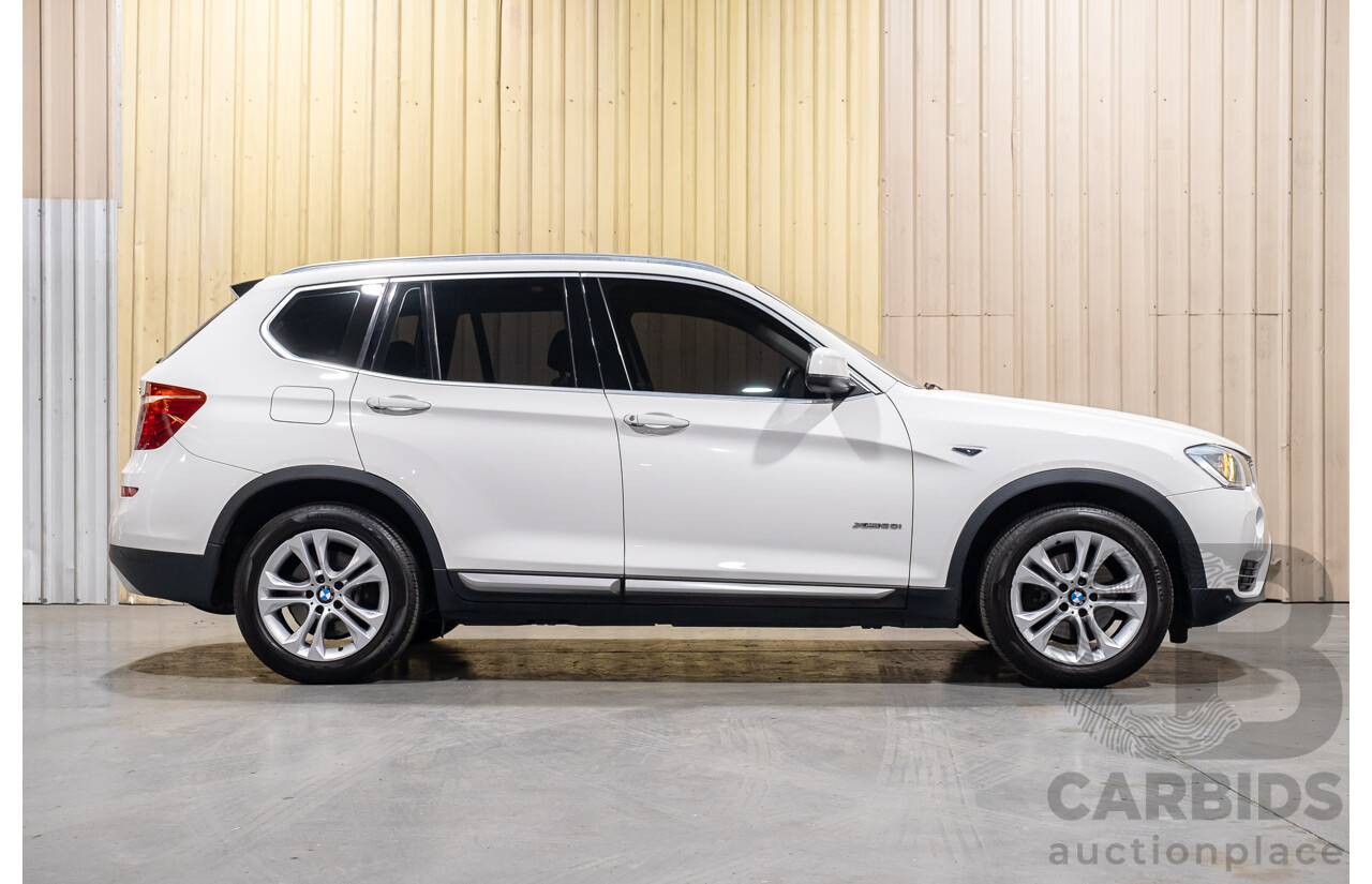 2/2015 Bmw X3 Xdrive 20i (AWD) F25 MY15 4d Wagon White Turbo 2.0L