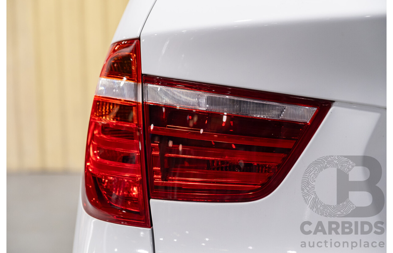 2/2015 Bmw X3 Xdrive 20i (AWD) F25 MY15 4d Wagon White Turbo 2.0L