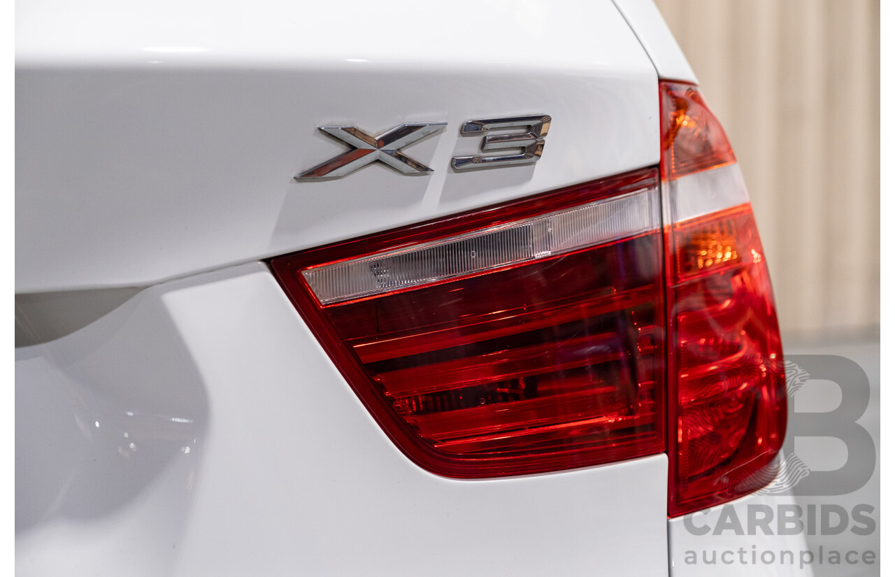 2/2015 Bmw X3 Xdrive 20i (AWD) F25 MY15 4d Wagon White Turbo 2.0L