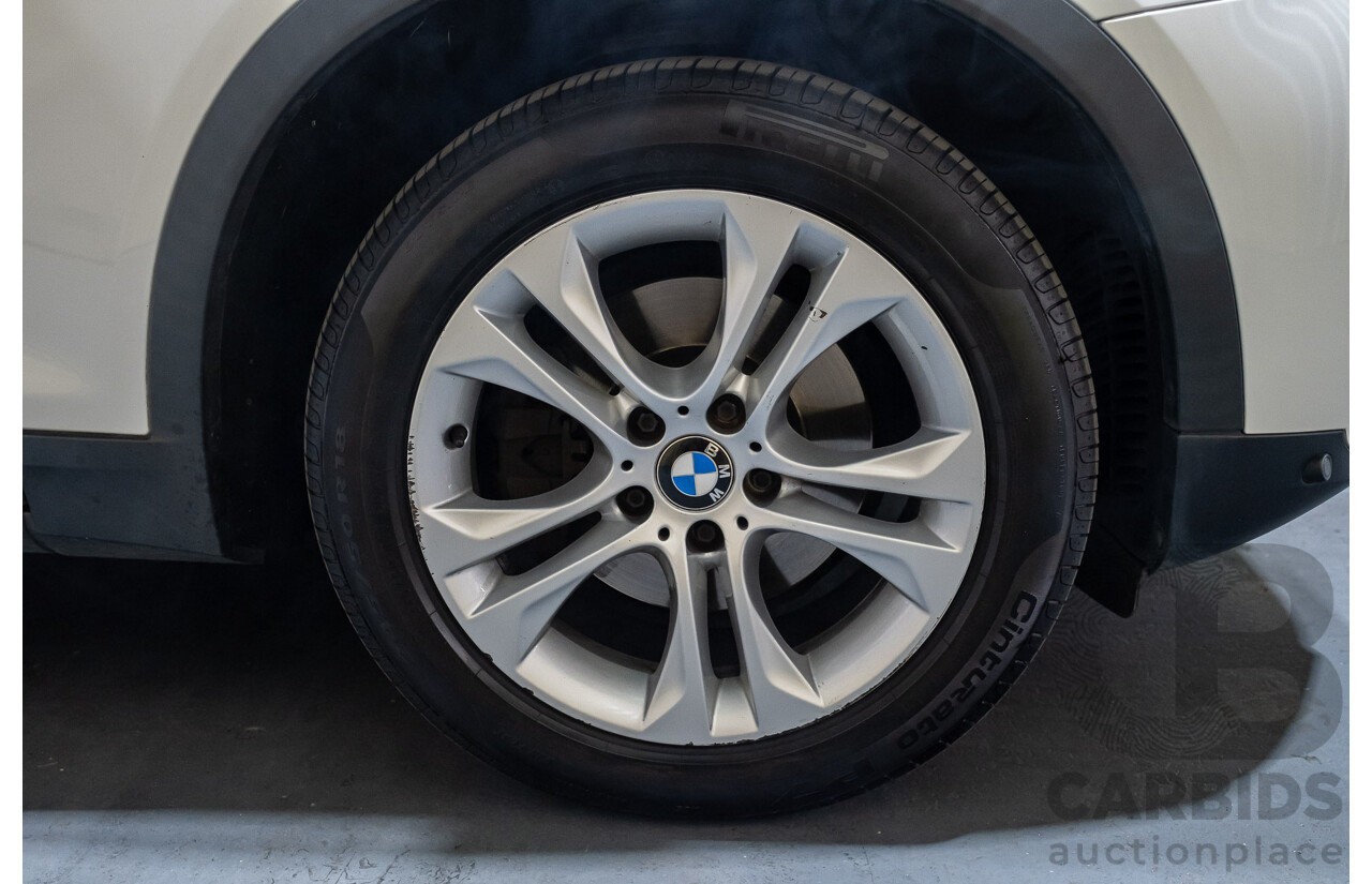 2/2015 Bmw X3 Xdrive 20i (AWD) F25 MY15 4d Wagon White Turbo 2.0L