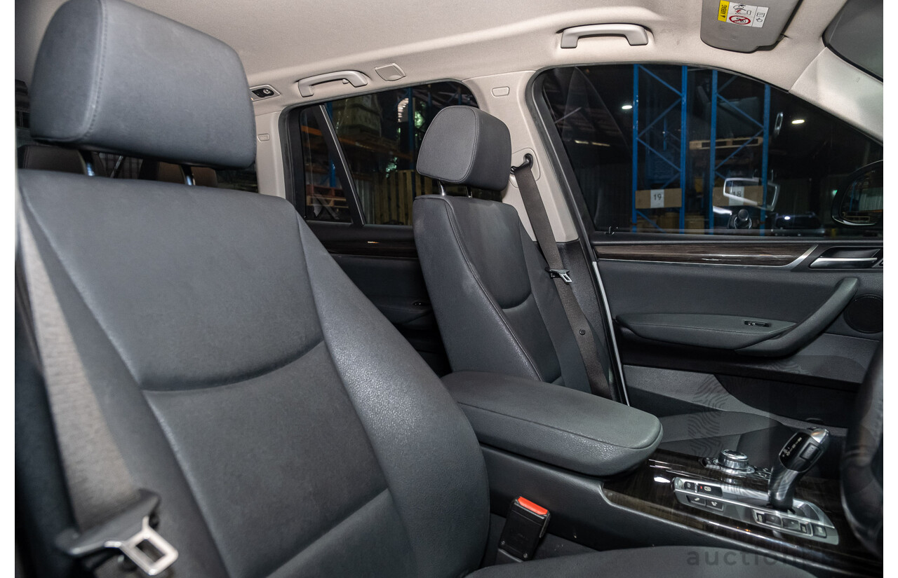 2/2015 Bmw X3 Xdrive 20i (AWD) F25 MY15 4d Wagon White Turbo 2.0L