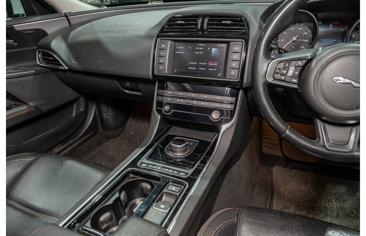 3/2018 Jaguar XE 20t Prestige X760 4d Sedan Fuji White Turbo 2.0L