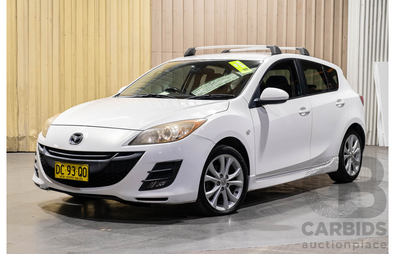 7/2009 Mazda 3 MAXX Sport BL 5d Hatchback White 2.0L