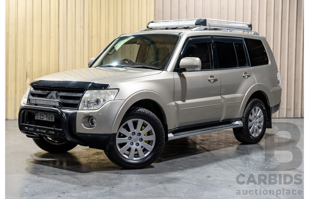 7/2008 Mitsubishi Pajero Exceed LWB (4x4) NS 4d Wagon Gold 7- Seater Turbo Diesel 3.2L