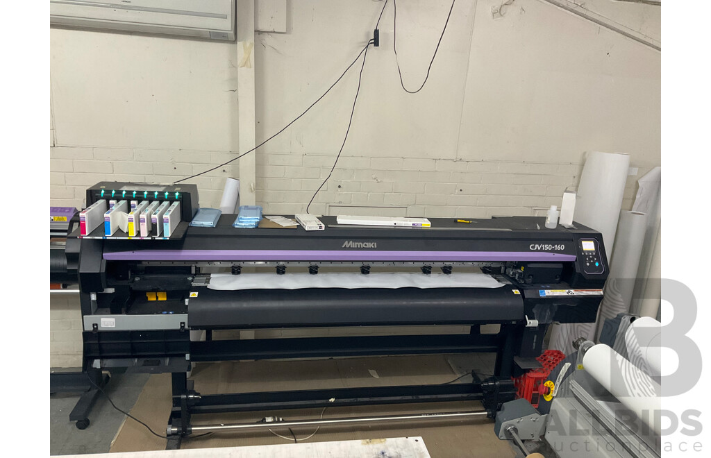 MIMAKI CJV150-160 Vinyl Printer and Cutter