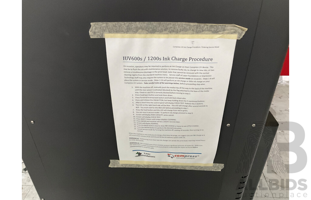 COMPRESS (IUV-1200s) 3D UV Printer