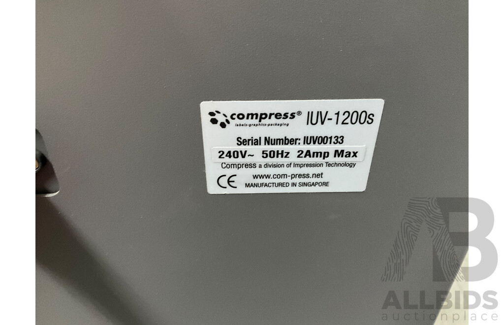 COMPRESS (IUV-1200s) 3D UV Printer