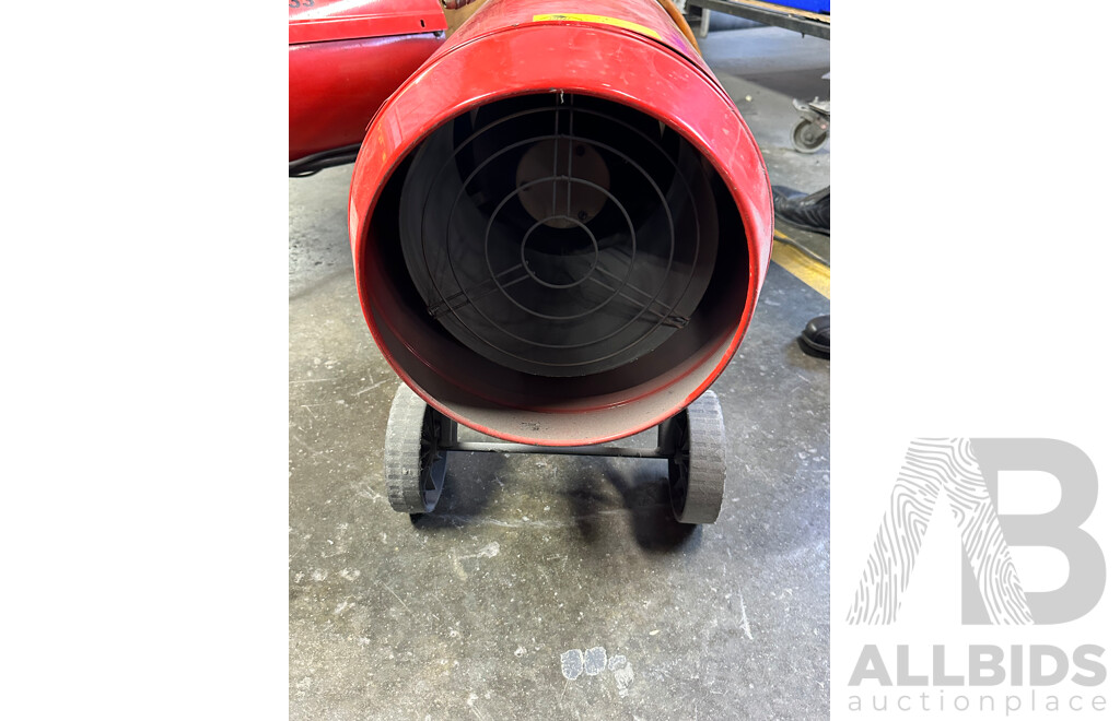 Jetfire J33 Direct Gas-Fired Air Heater - Lot of 2