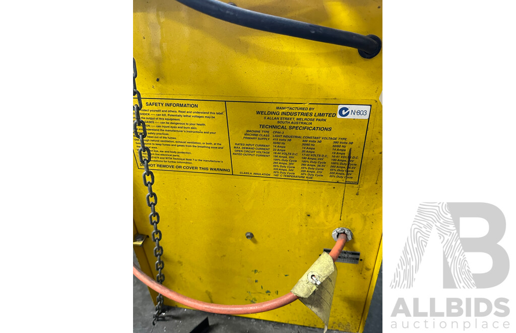 WIA 3 Phase Weldmatic 333