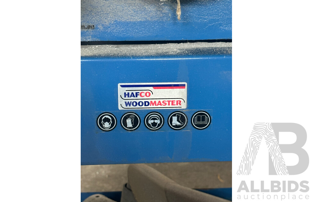 HAFCO WOOD MASTER 2017 150mm Combination Sander (L-69A)
