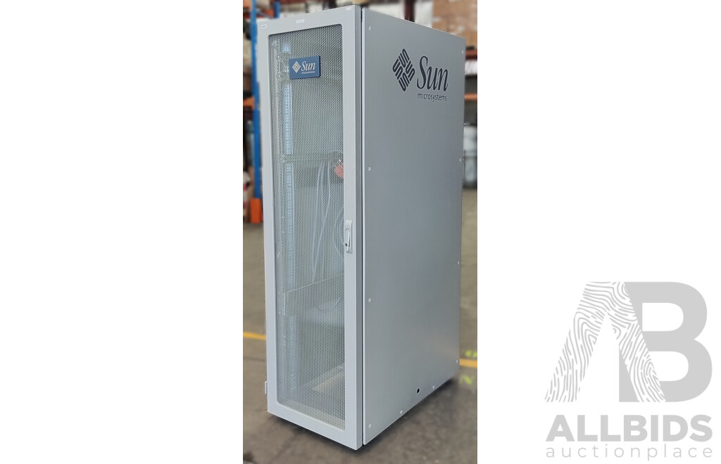 Sun Microsystems 19-Inch 42RU Rack Mount Cabinet W/ Power Distribution Units