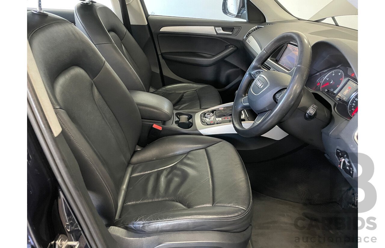 11/2014 Audi Q5 2.0 TDI Quattro 8R MY14 4d Wagon Blue 2.0L