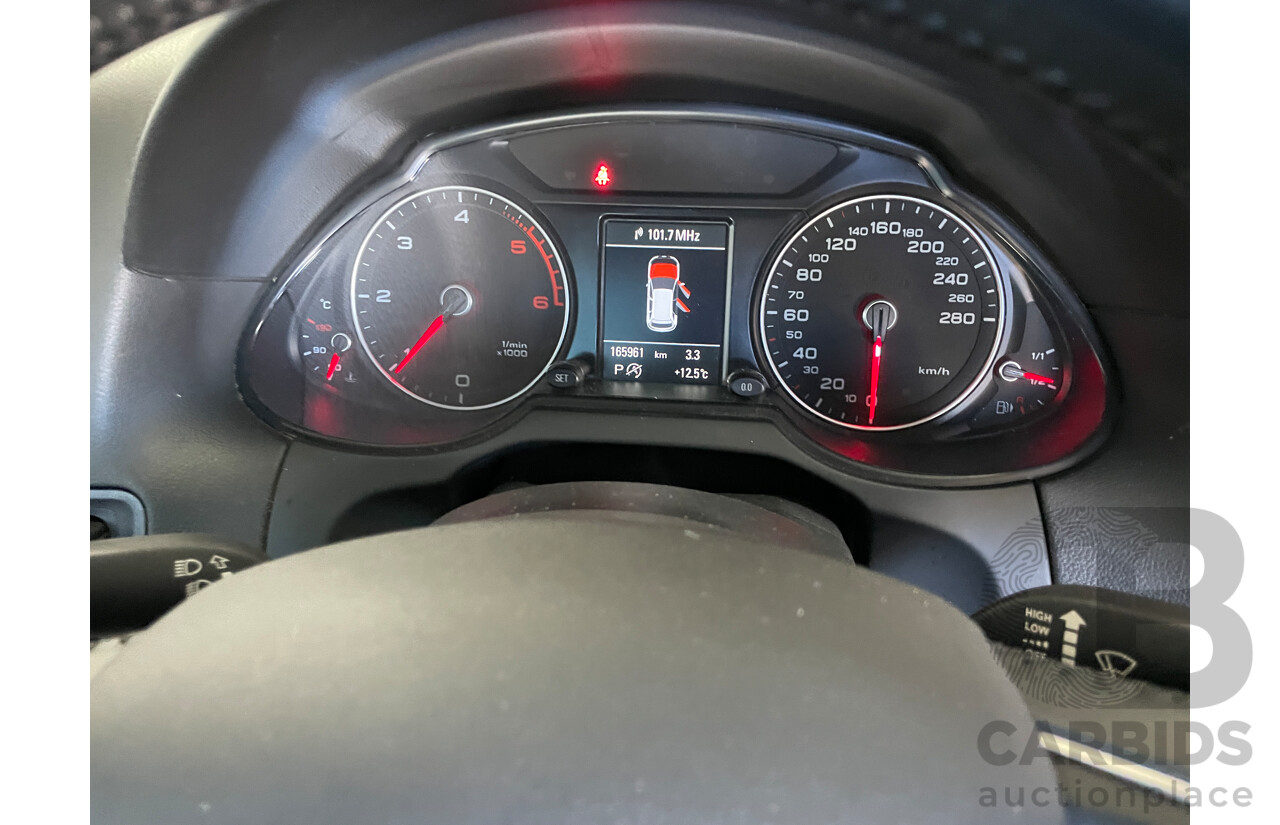 11/2014 Audi Q5 2.0 TDI Quattro 8R MY14 4d Wagon Blue 2.0L