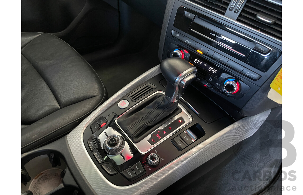 11/2014 Audi Q5 2.0 TDI Quattro 8R MY14 4d Wagon Blue 2.0L