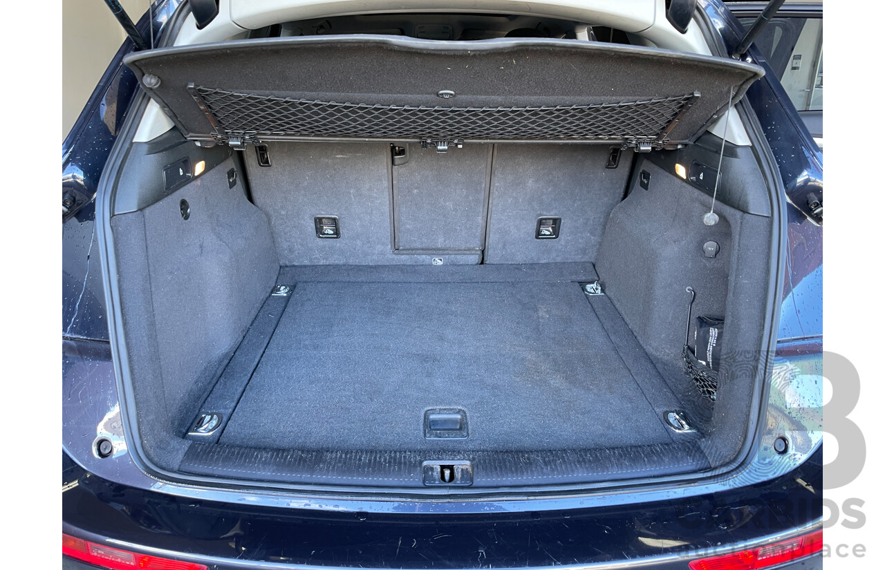 11/2014 Audi Q5 2.0 TDI Quattro 8R MY14 4d Wagon Blue 2.0L