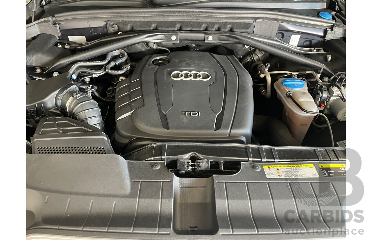 11/2014 Audi Q5 2.0 TDI Quattro 8R MY14 4d Wagon Blue 2.0L