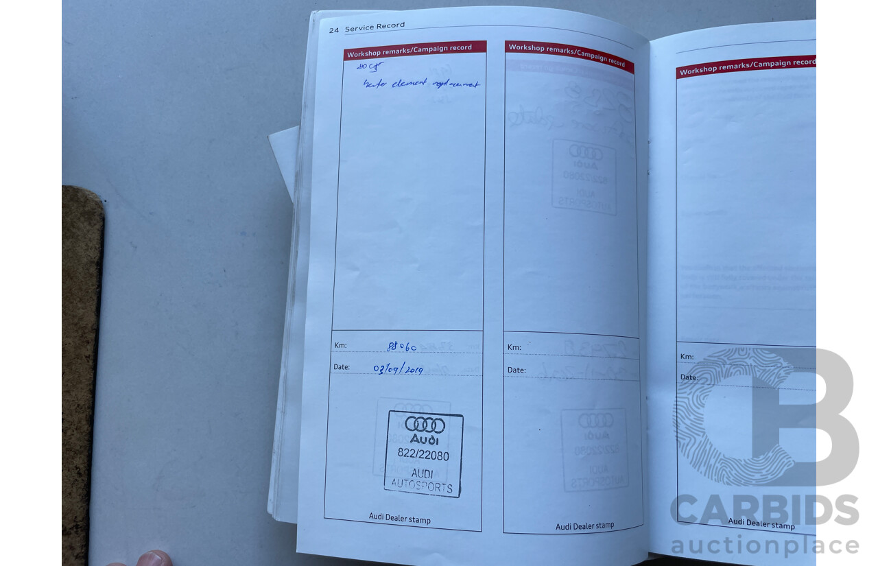 11/2014 Audi Q5 2.0 TDI Quattro 8R MY14 4d Wagon Blue 2.0L