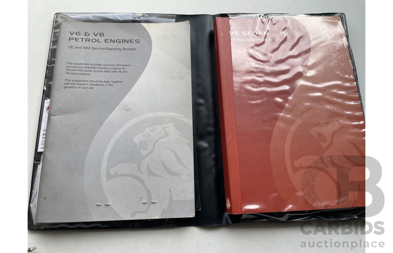 8/2007 Holden Commodore Omega VE 4d Sedan White 3.6L