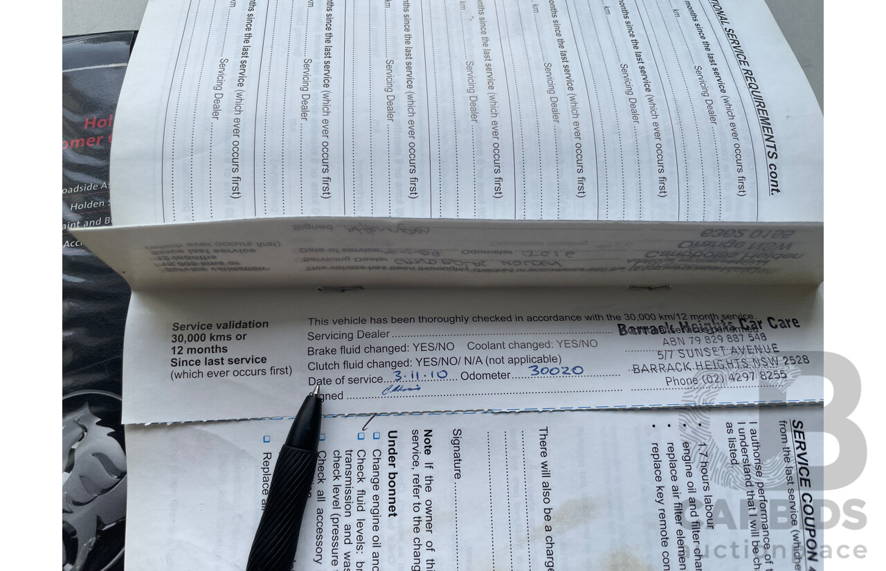 8/2007 Holden Commodore Omega VE 4d Sedan White 3.6L