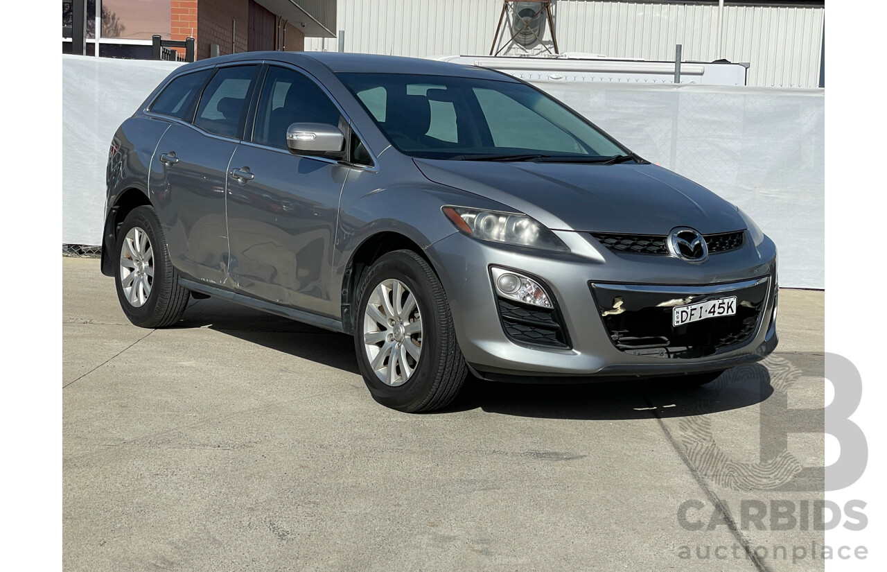 12/2011 Mazda CX-7 Classic (fwd) ER MY10 4d Wagon Silver 2.5L