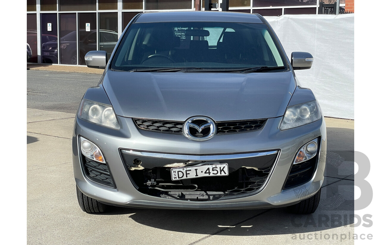 12/2011 Mazda CX-7 Classic (fwd) ER MY10 4d Wagon Silver 2.5L