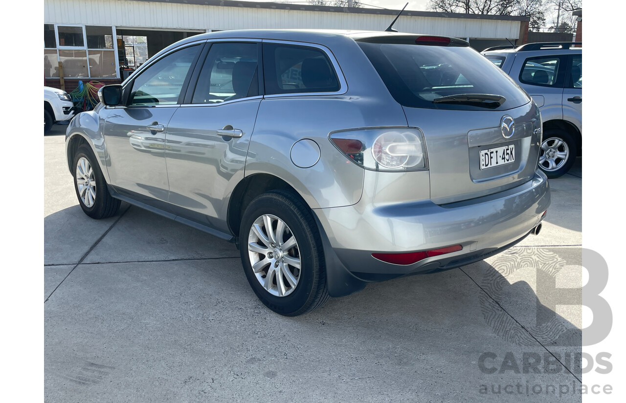 12/2011 Mazda CX-7 Classic (fwd) ER MY10 4d Wagon Silver 2.5L