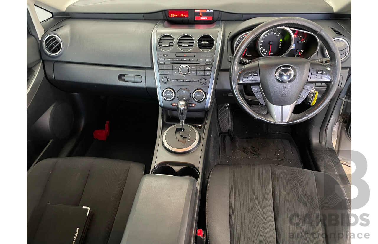 12/2011 Mazda CX-7 Classic (fwd) ER MY10 4d Wagon Silver 2.5L