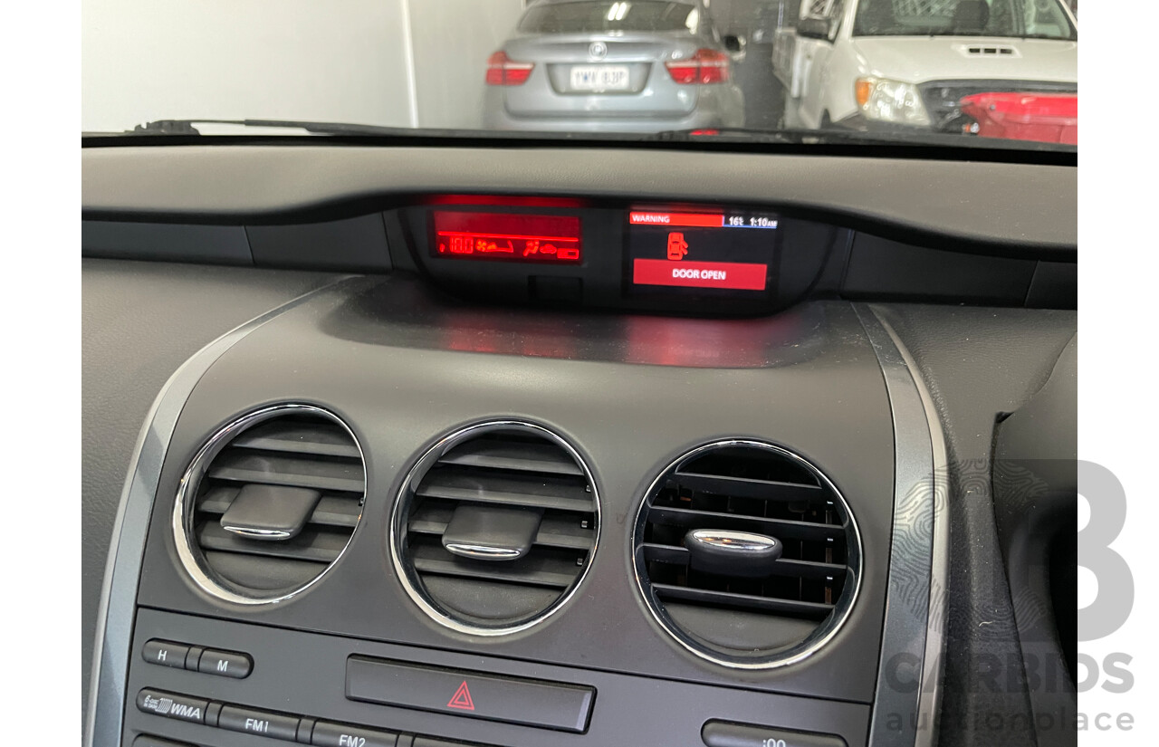 12/2011 Mazda CX-7 Classic (fwd) ER MY10 4d Wagon Silver 2.5L