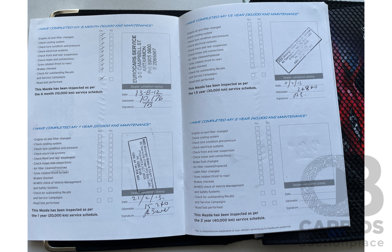 12/2011 Mazda CX-7 Classic (fwd) ER MY10 4d Wagon Silver 2.5L