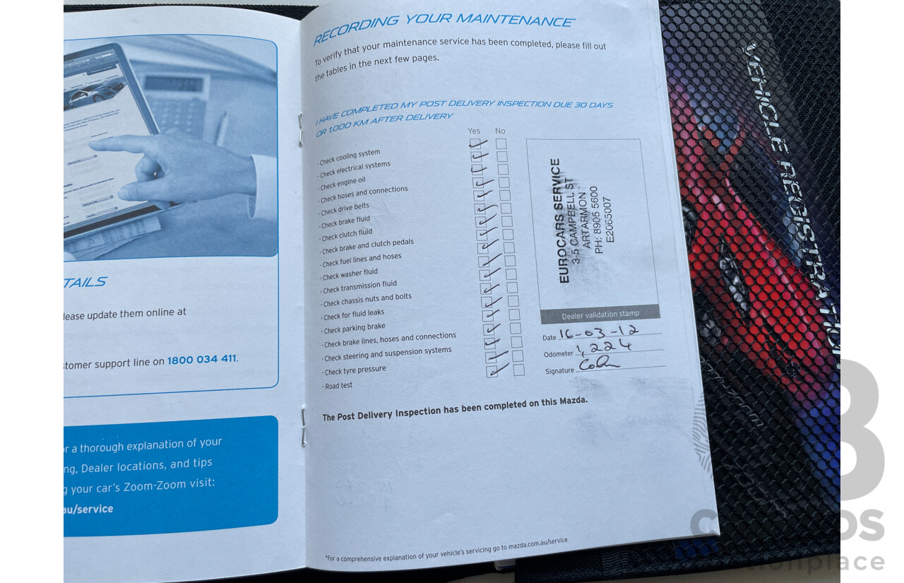 12/2011 Mazda CX-7 Classic (fwd) ER MY10 4d Wagon Silver 2.5L