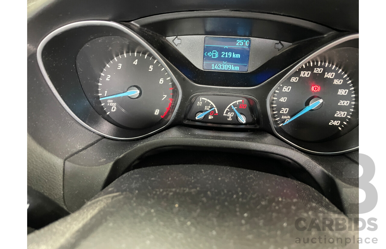 3/2013 Ford Focus Trend LW MK2 5d Hatchback Red 2.0L