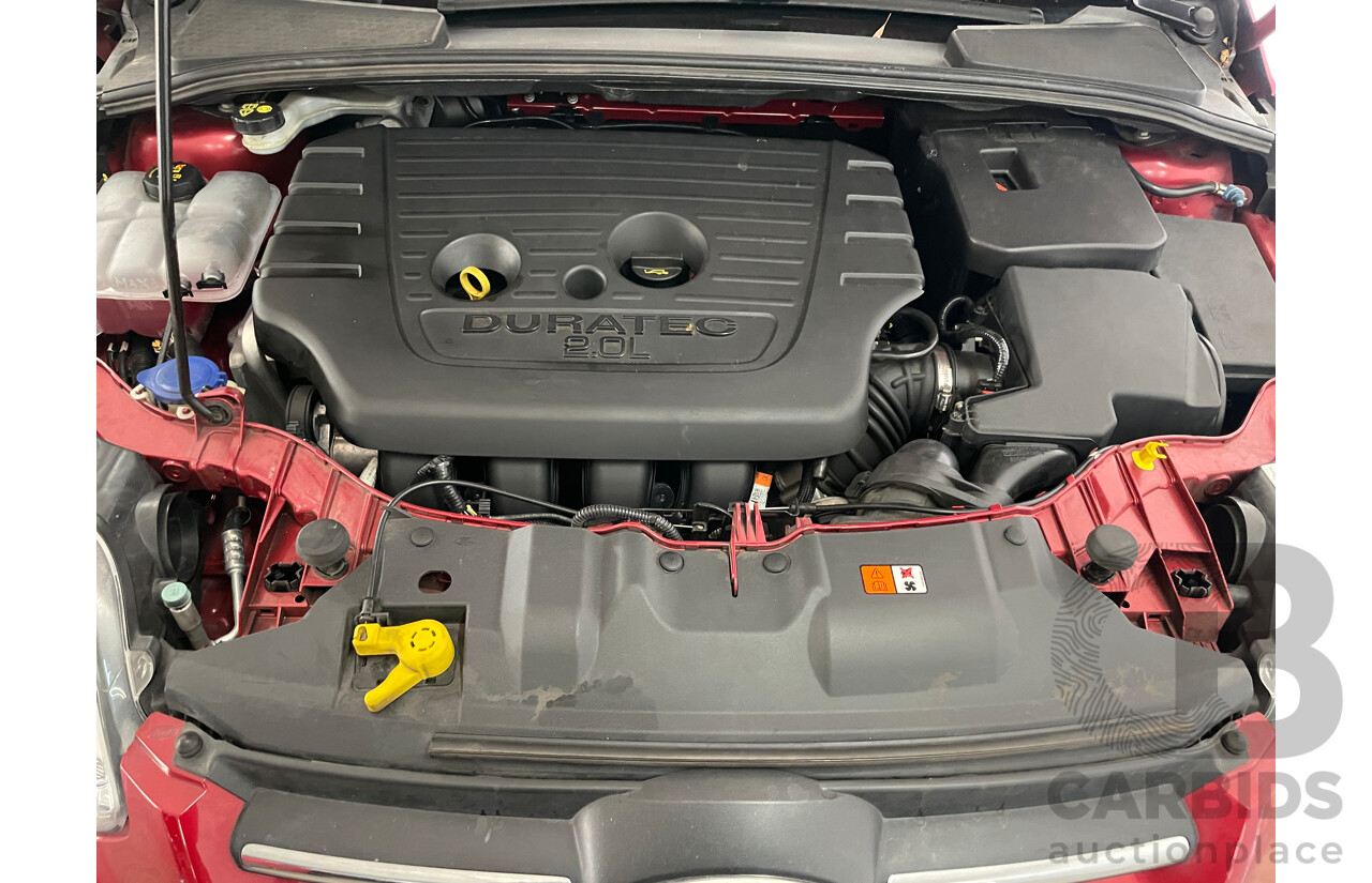 3/2013 Ford Focus Trend LW MK2 5d Hatchback Red 2.0L