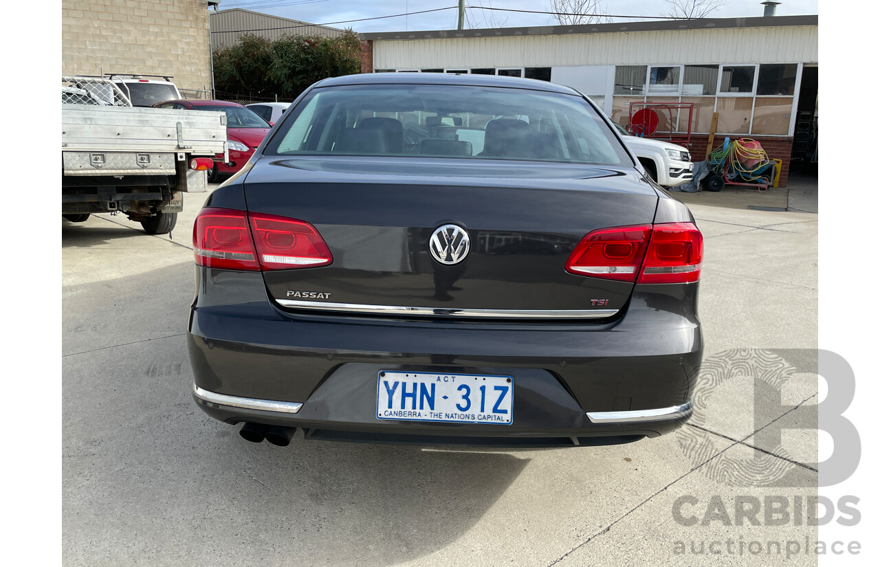 6/2011 Volkswagen Passat 118 TSI 3C MY11 4d Sedan Grey 1.8L