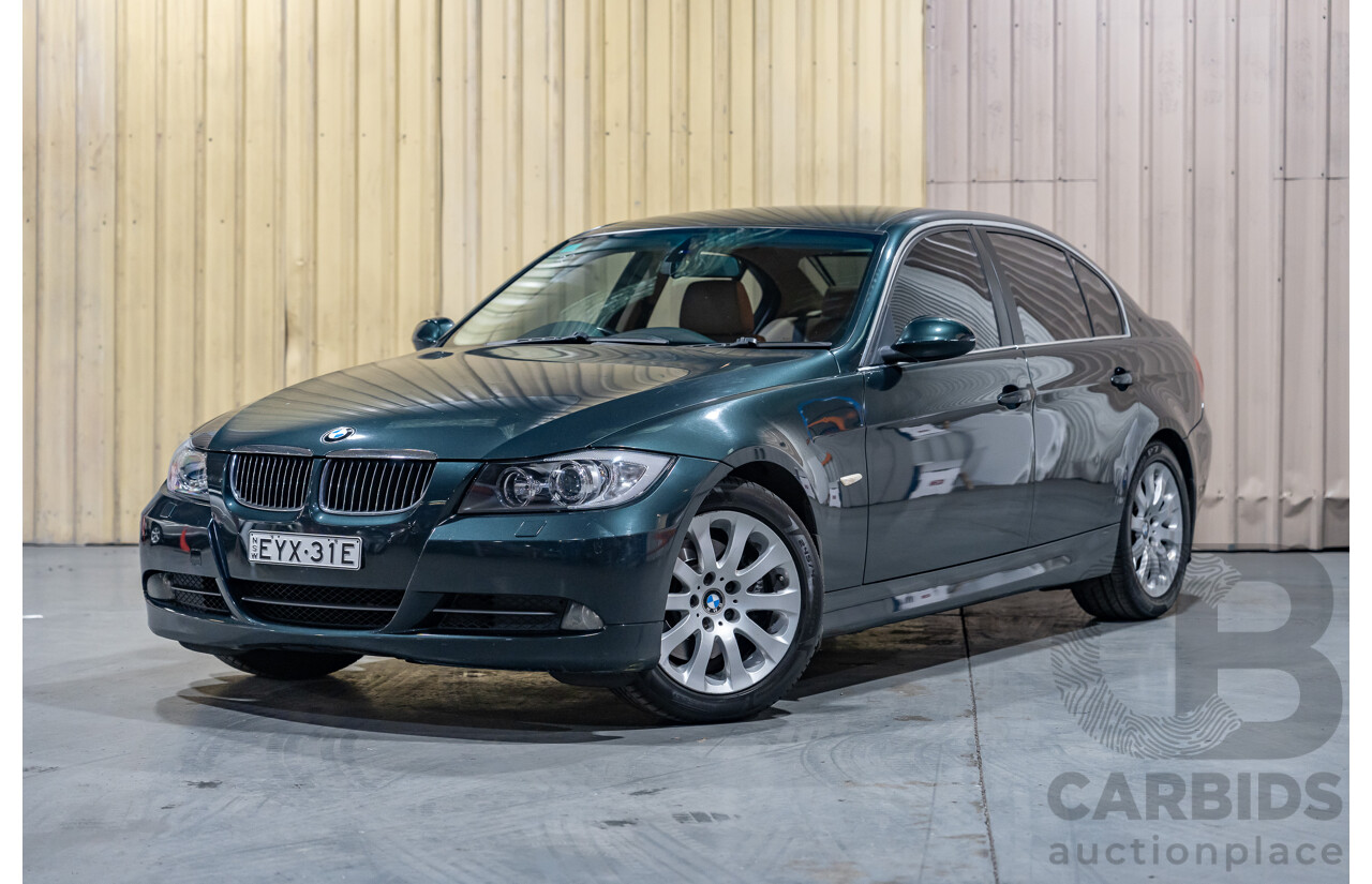 7/2006 BMW 330i E90 4d Sedan Tiefgruen Green Metallic 3.0L