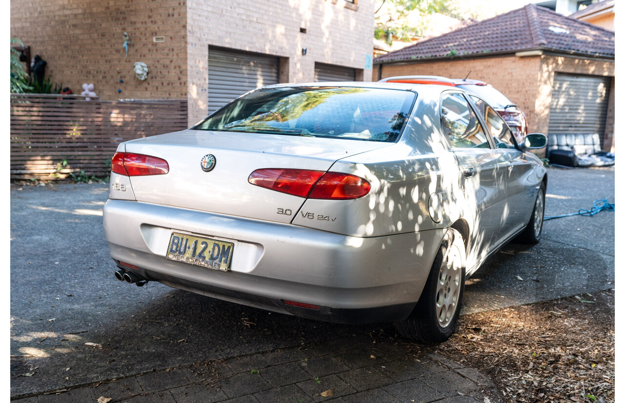 5/2000 Alfa Romeo 166 3.0 V6 24V 4d Sedan Silver 3.0L
