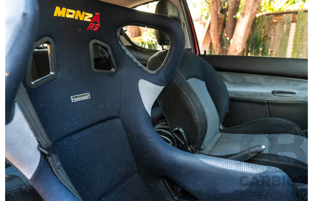 5/2002 Peugeot 206 GTi 3d Hatchback Red 2.0L - Racing setup