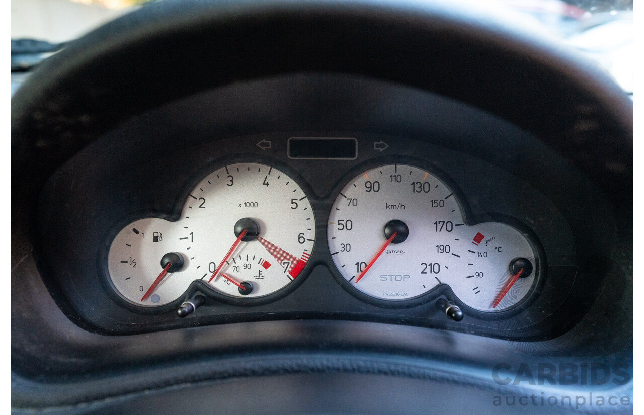 5/2002 Peugeot 206 GTi 3d Hatchback Red 2.0L - Racing setup