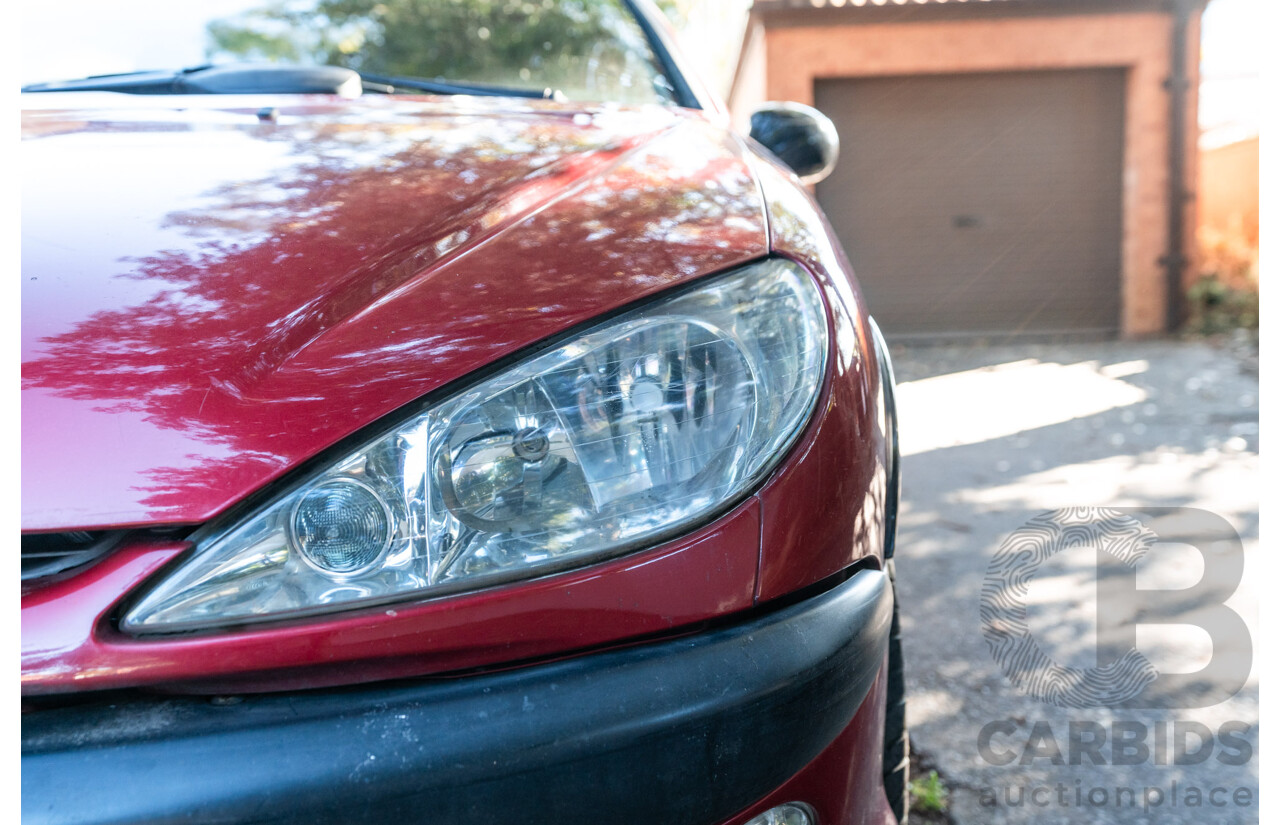 5/2002 Peugeot 206 GTi 3d Hatchback Red 2.0L - Racing setup