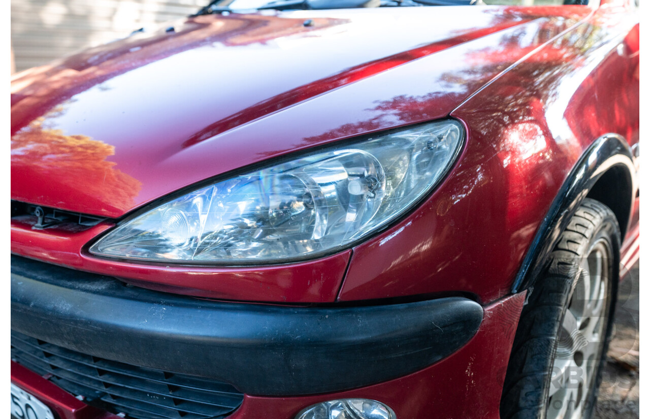 5/2002 Peugeot 206 GTi 3d Hatchback Red 2.0L - Racing setup