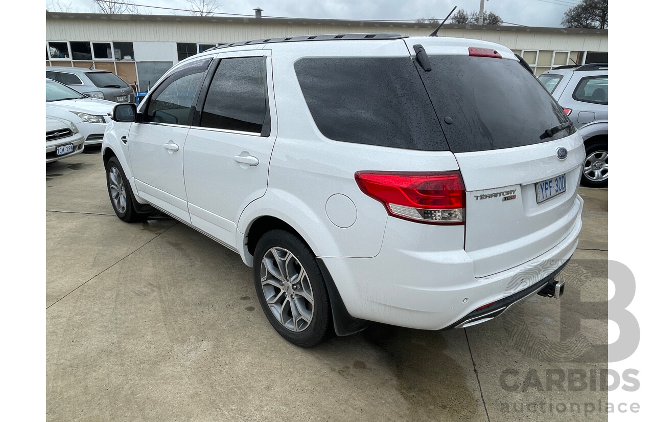 9/2012 Ford Territory Titanium (rwd) SZ 4d Wagon White 2.7L