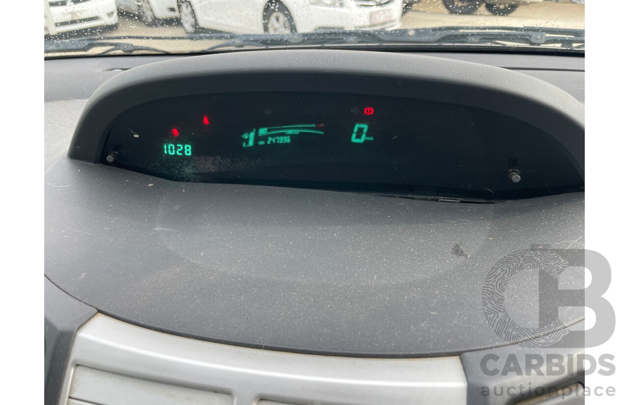 10/2005 Toyota Yaris YRS NCP91R 3d Hatchback Blue 1.5L