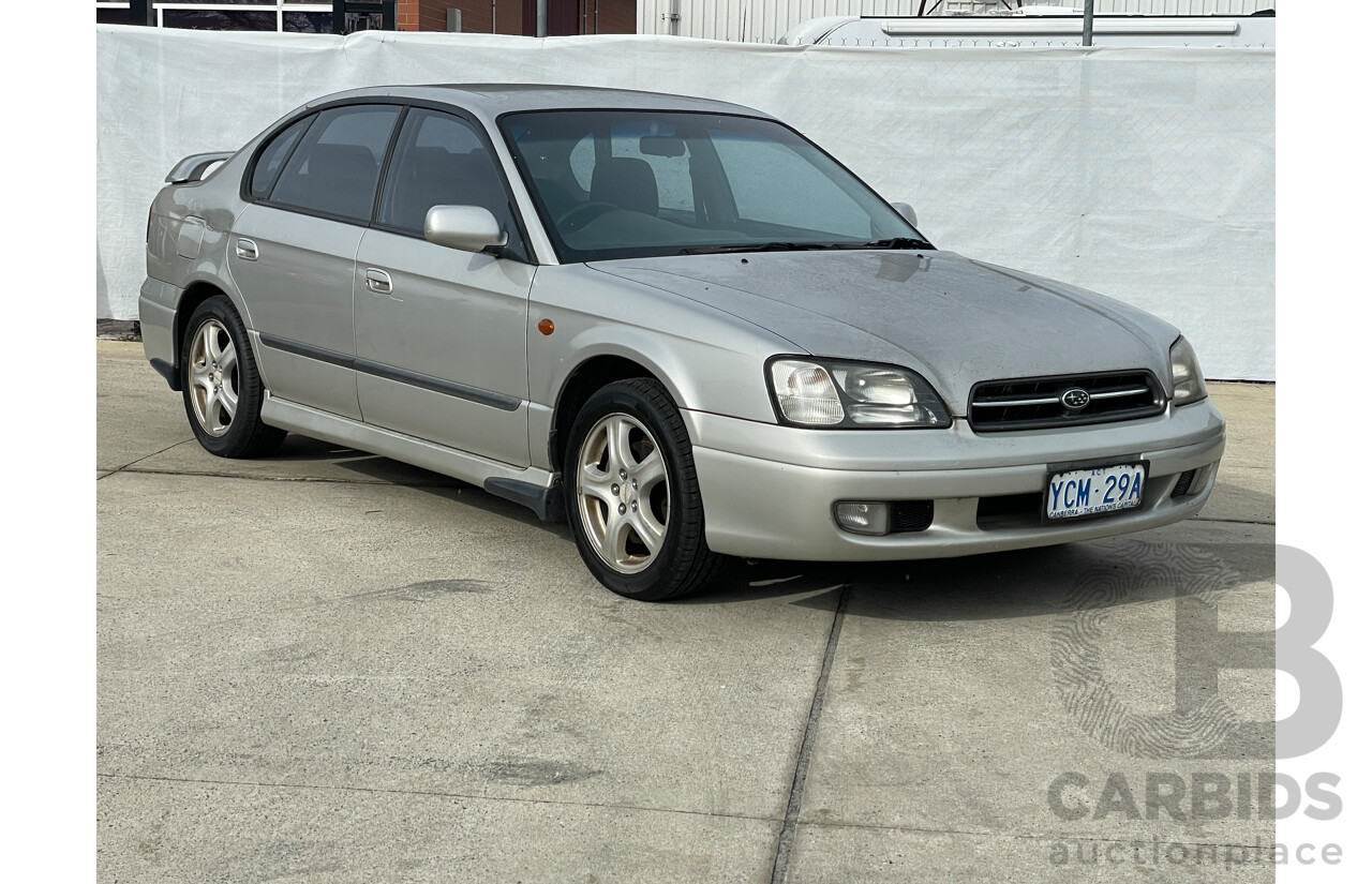 8/1999 Subaru Liberty RX MY00 4d Sedan Silver 2.5L