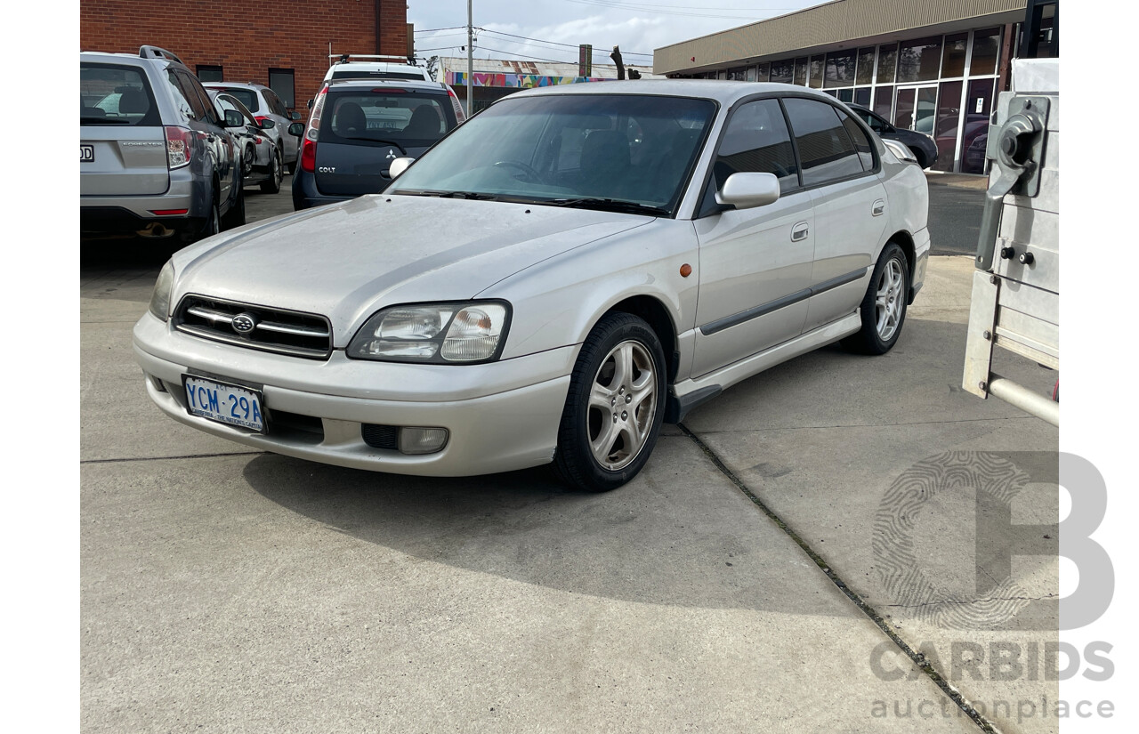 8/1999 Subaru Liberty RX MY00 4d Sedan Silver 2.5L