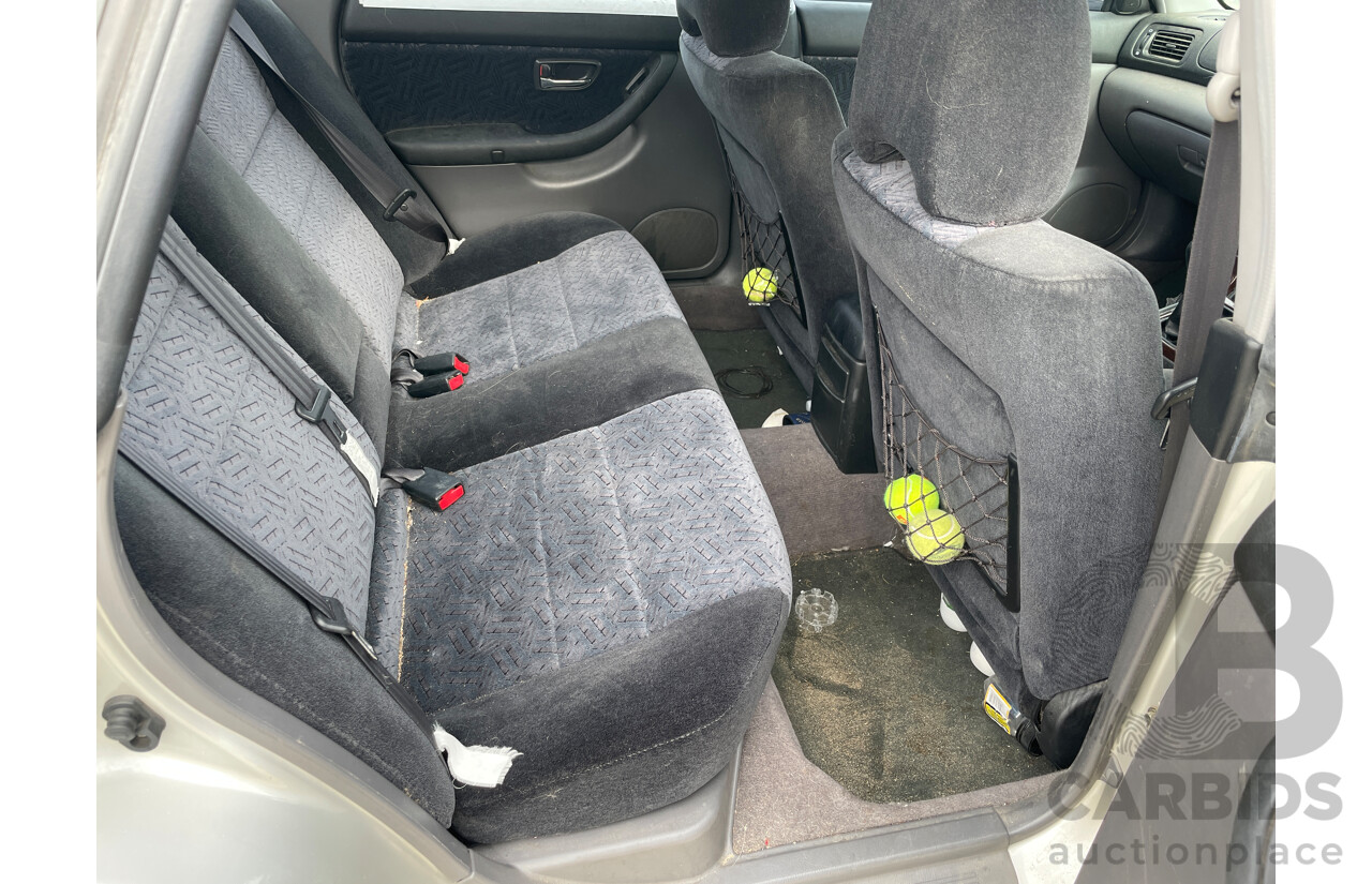 8/1999 Subaru Liberty RX MY00 4d Sedan Silver 2.5L