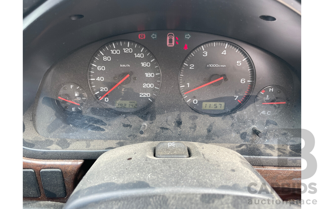8/1999 Subaru Liberty RX MY00 4d Sedan Silver 2.5L