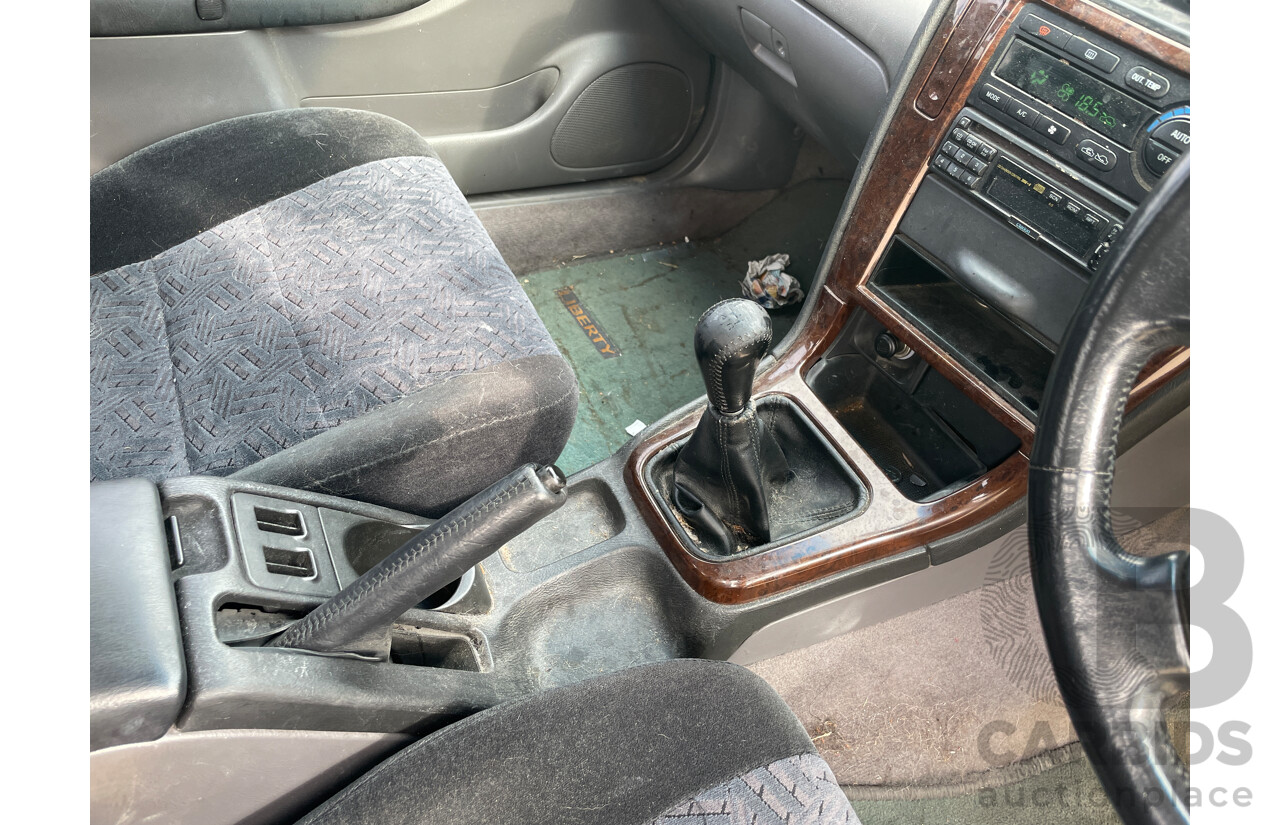 8/1999 Subaru Liberty RX MY00 4d Sedan Silver 2.5L