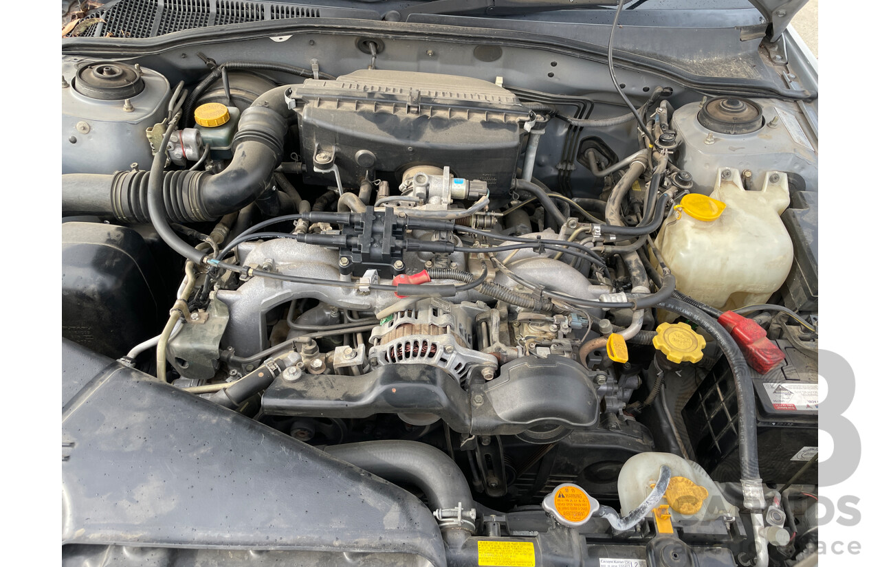 8/1999 Subaru Liberty RX MY00 4d Sedan Silver 2.5L