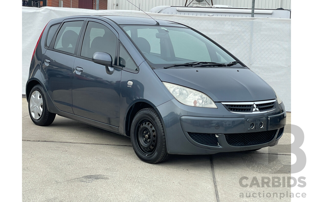 7/2006 Mitsubishi Colt ES RG MY06 UPGRADE 5d Hatchback Grey 1.5L