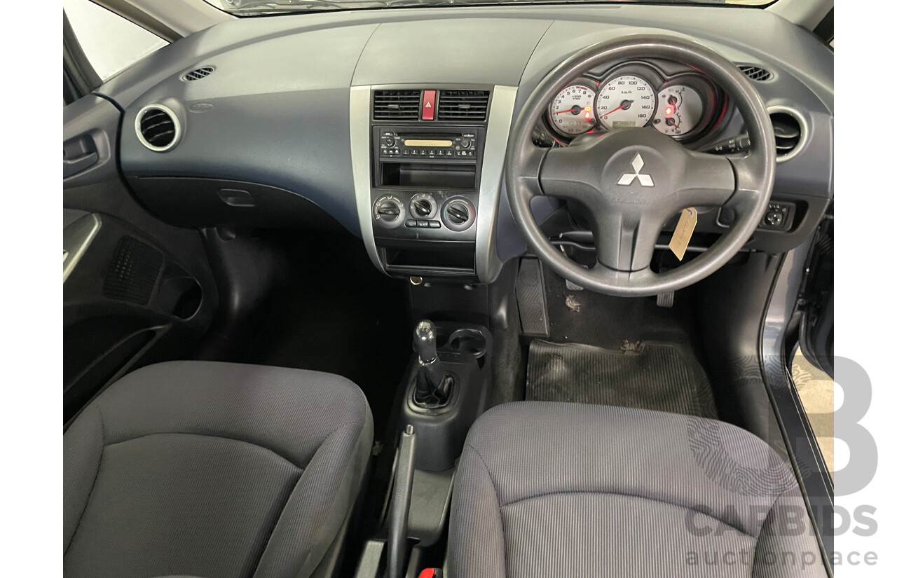 7/2006 Mitsubishi Colt ES RG MY06 UPGRADE 5d Hatchback Grey 1.5L